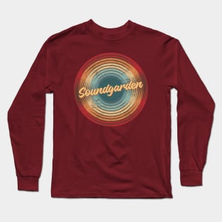 soundgarden vintage circle Long Sleeve T-Shirt